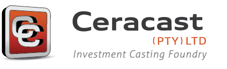 Ceracast Investment Casting Foundry Logo - Engineers in Postmasburg