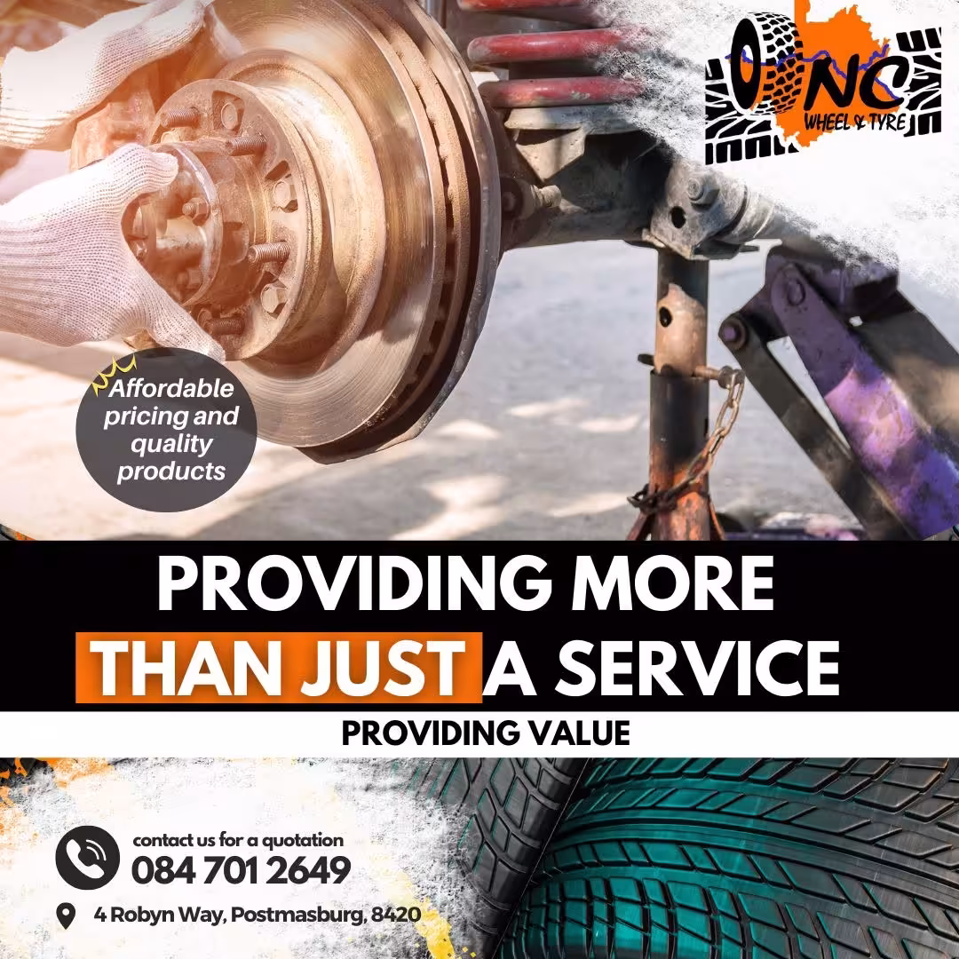 NC Wheel and Tyre - Tyre Dealer & Repair Shop in Postmasburg
