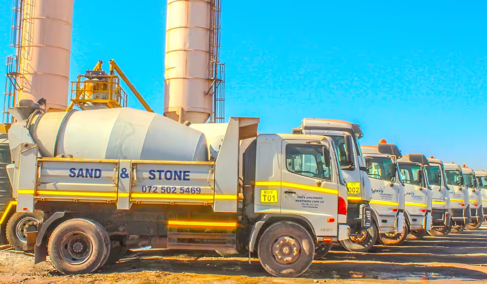 Oryx Crushers - Crushed Materials & Concrete Supplier in Postmasburg